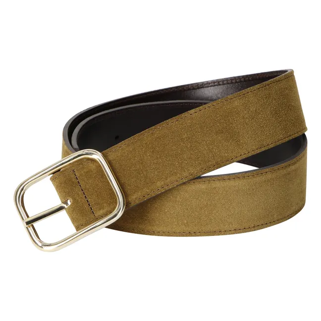 Ceinture La Vice-Versa Cuir | Chocolat