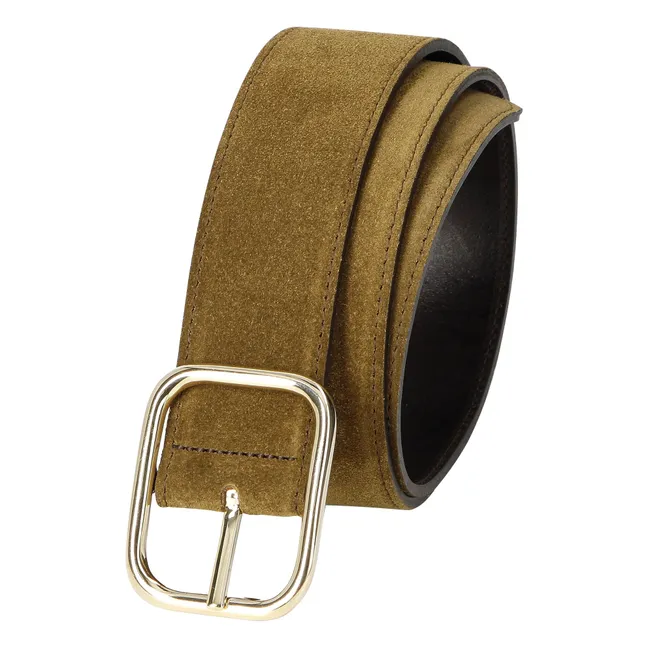 Ceinture La Vice-Versa Cuir | Chocolat