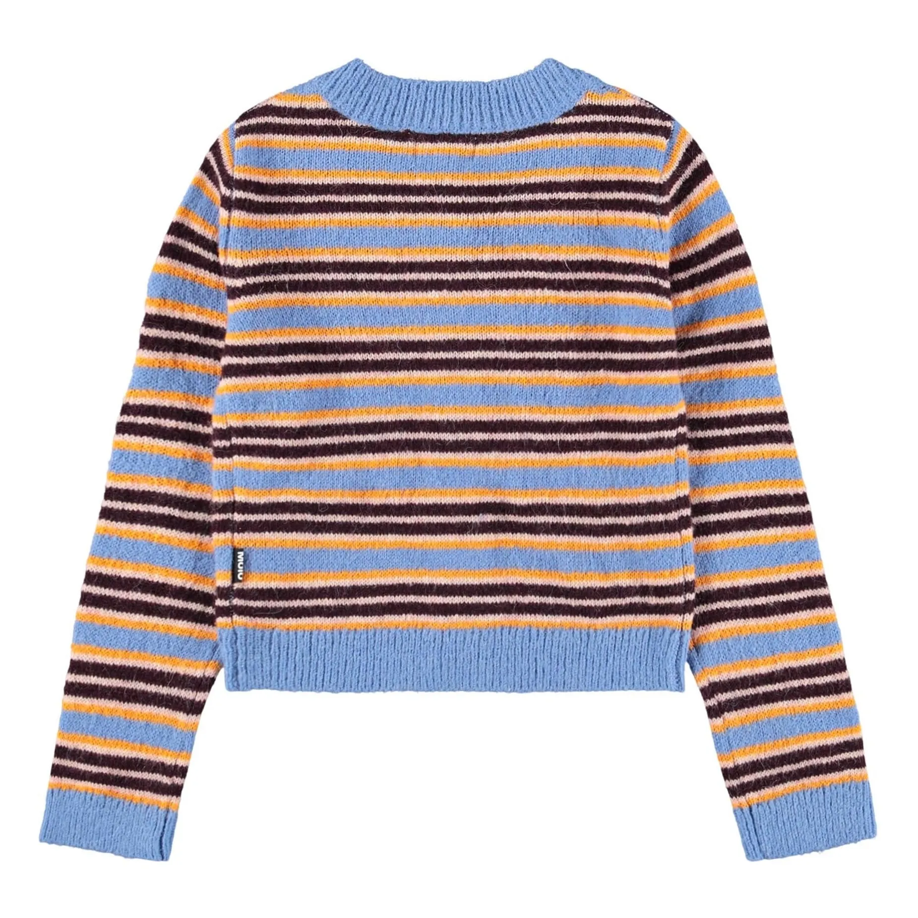 Gilet Geraldine Rayé | Bleu Clair- Image produit n°4