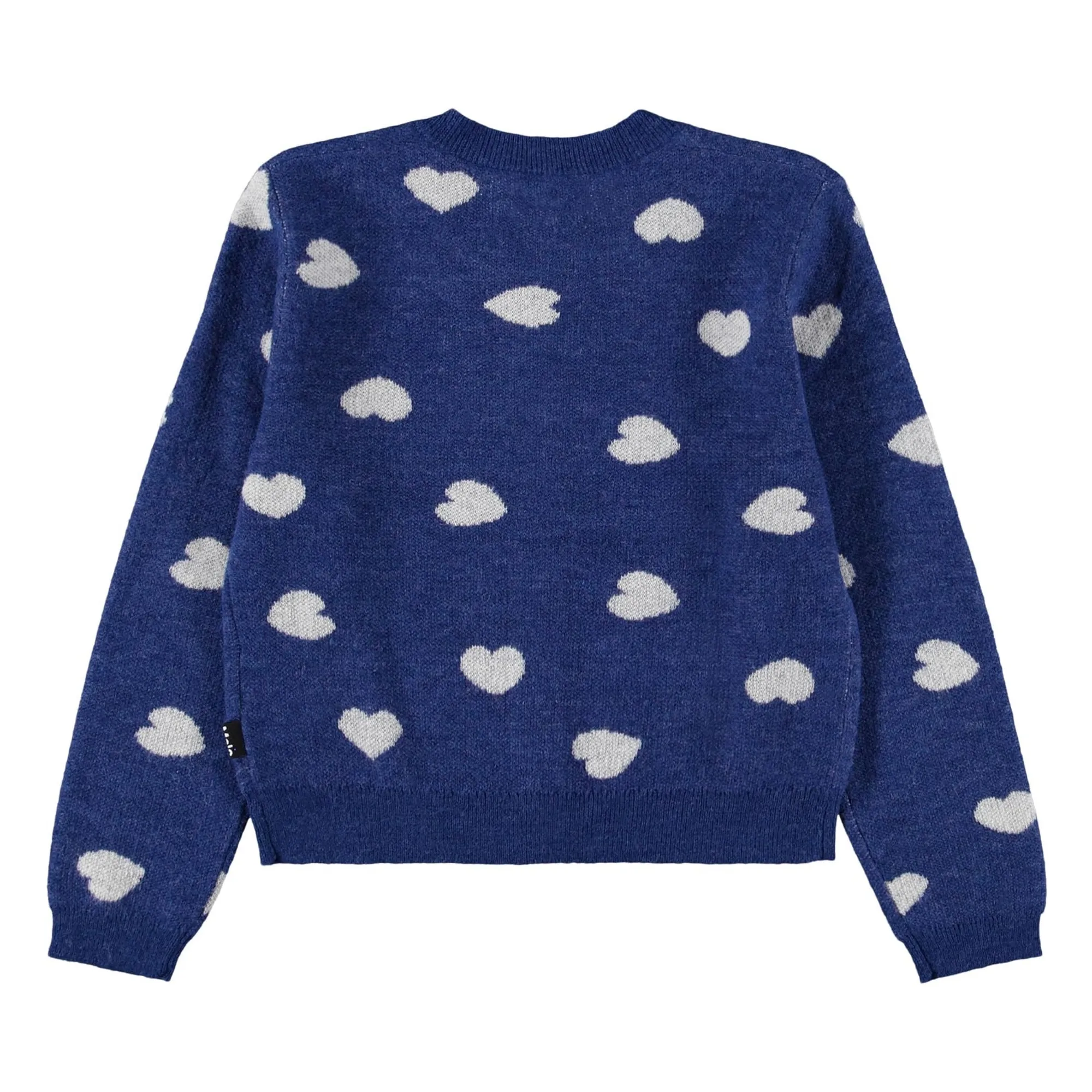 Gilet Ginny Cœurs  | Bleu marine- Image produit n°3