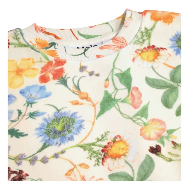 Marika Fleuri sweater | White