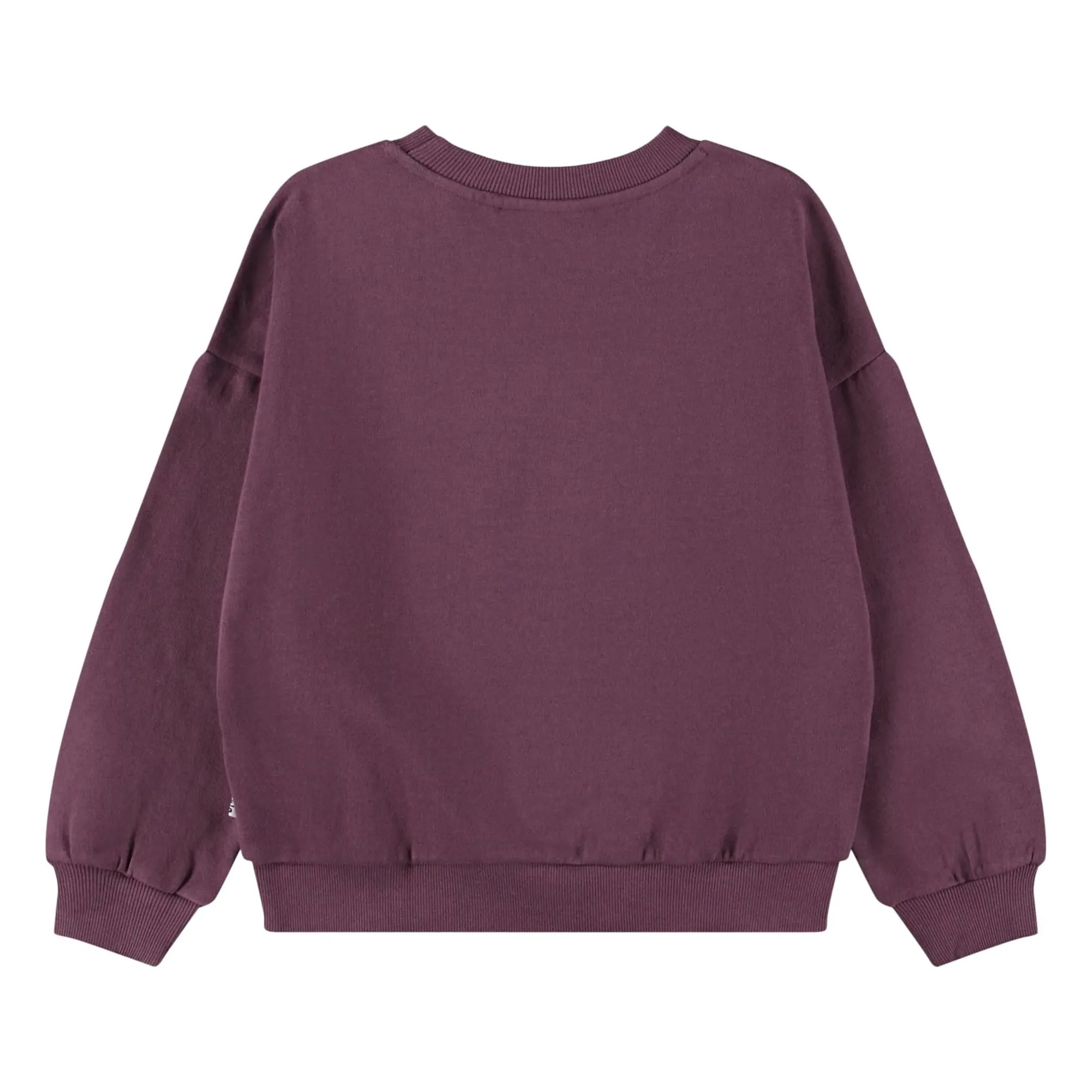 Pull Maxi Tigre Coton Bio | Bordeaux- Image produit n°3