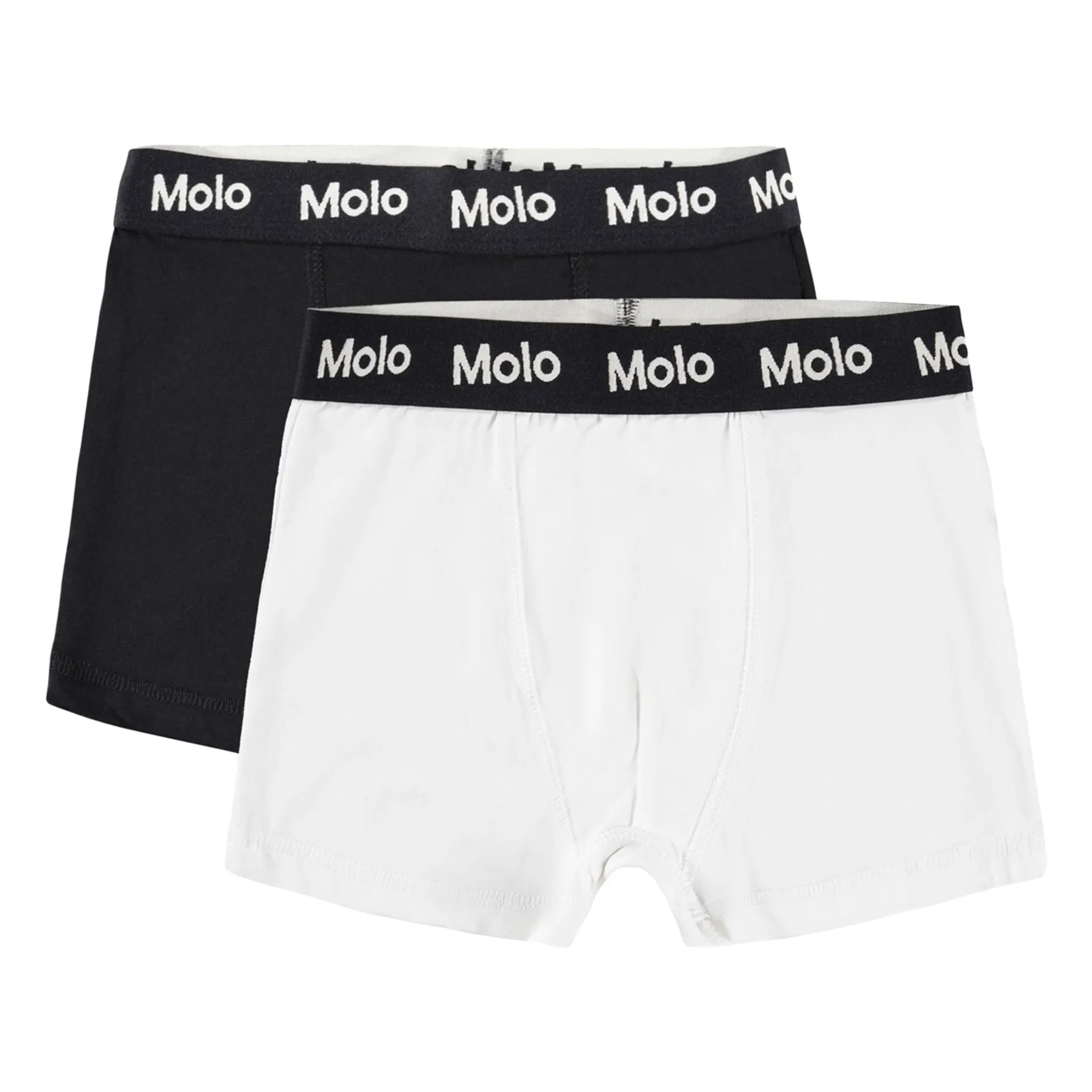 Lot de 2 Boxers Justin Coton Bio | Noir- Image produit n°0