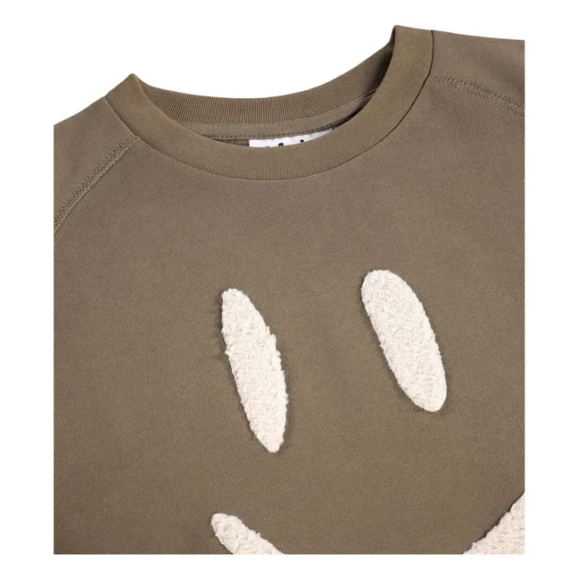 Pull Mike Smiley Coton Bio | Beige