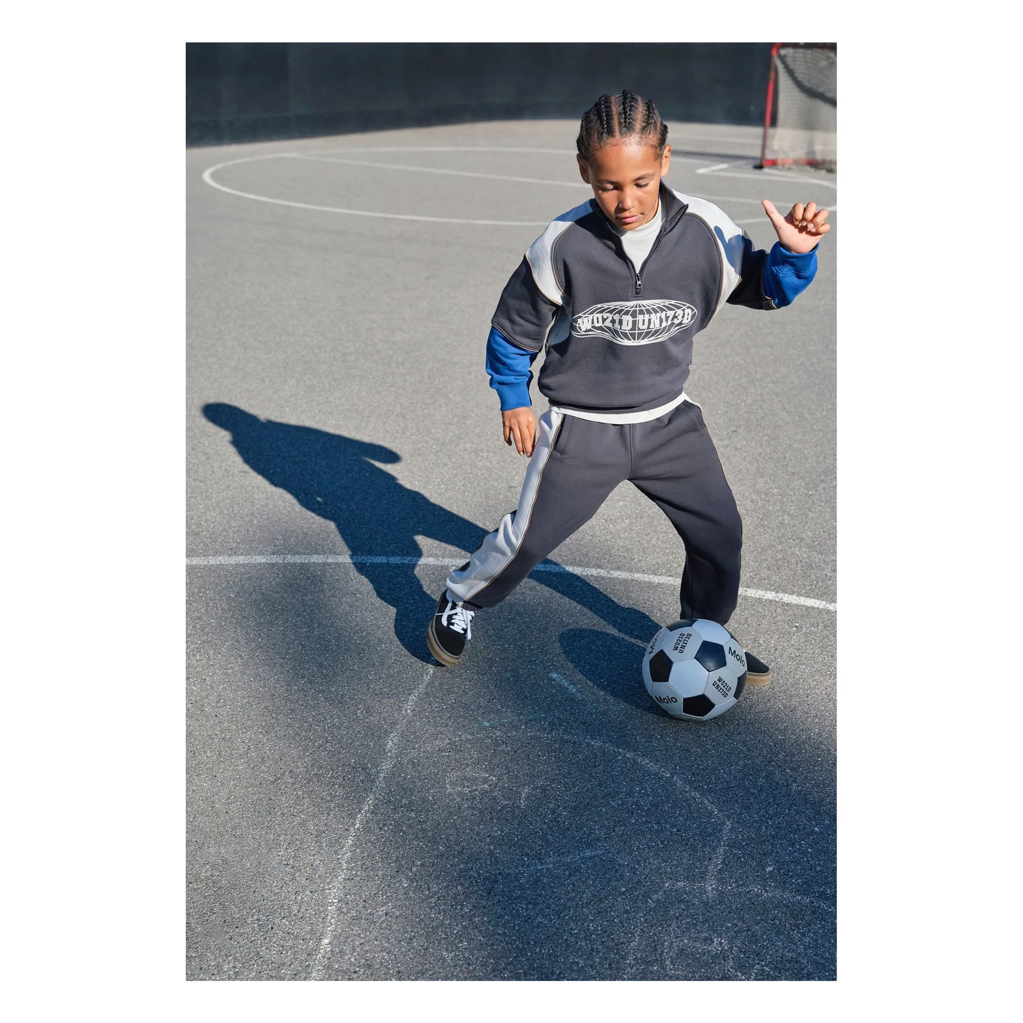 Jogger Ader Coton Bio | Noir- Image produit n°3