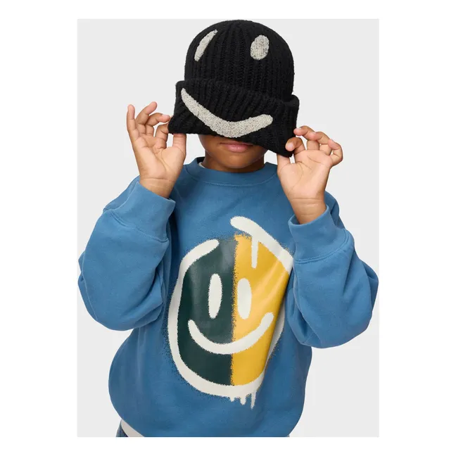 Pull Mar Smiley  | Bleu