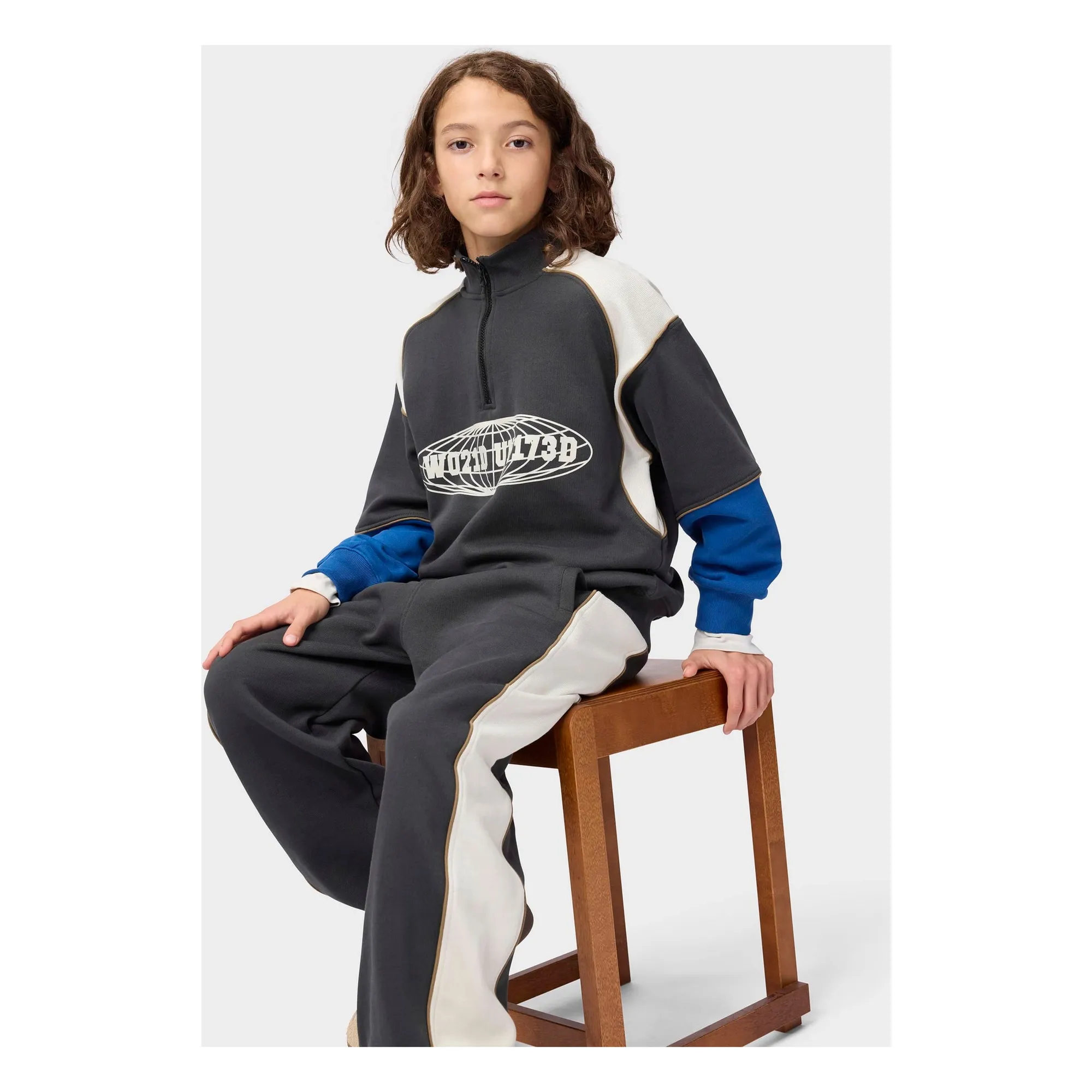 Jogger Ader Coton Bio | Noir- Image produit n°2