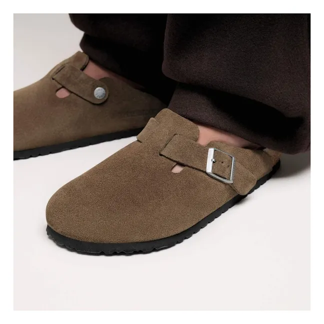 Zuecos Boston Soft Footbed Sweden | Marrón