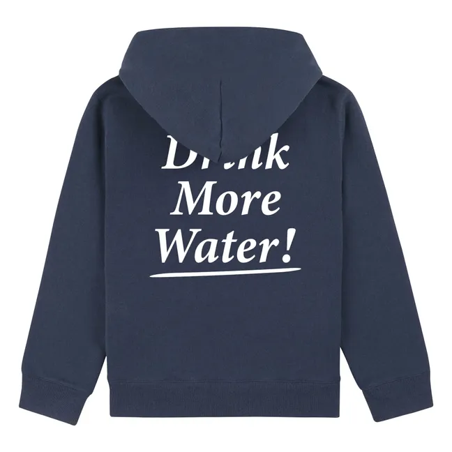 Sweat Drink More Water | Bleu marine