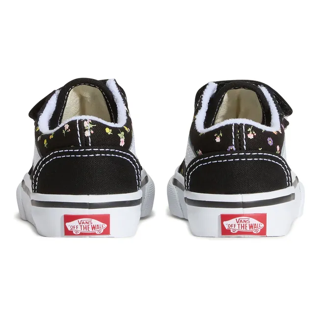 Baskets Scratchs Old Skool V Ditsy Floral | Noir