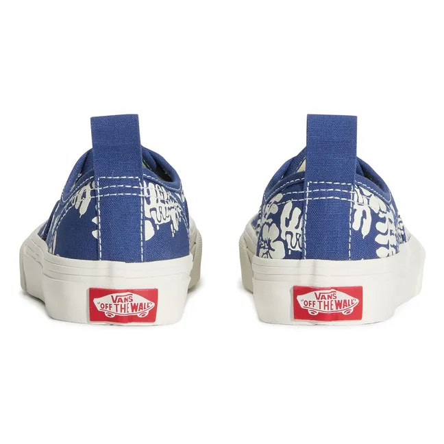 Baskets Lacets Authentic Elastic Dentelle | Bleu Acier