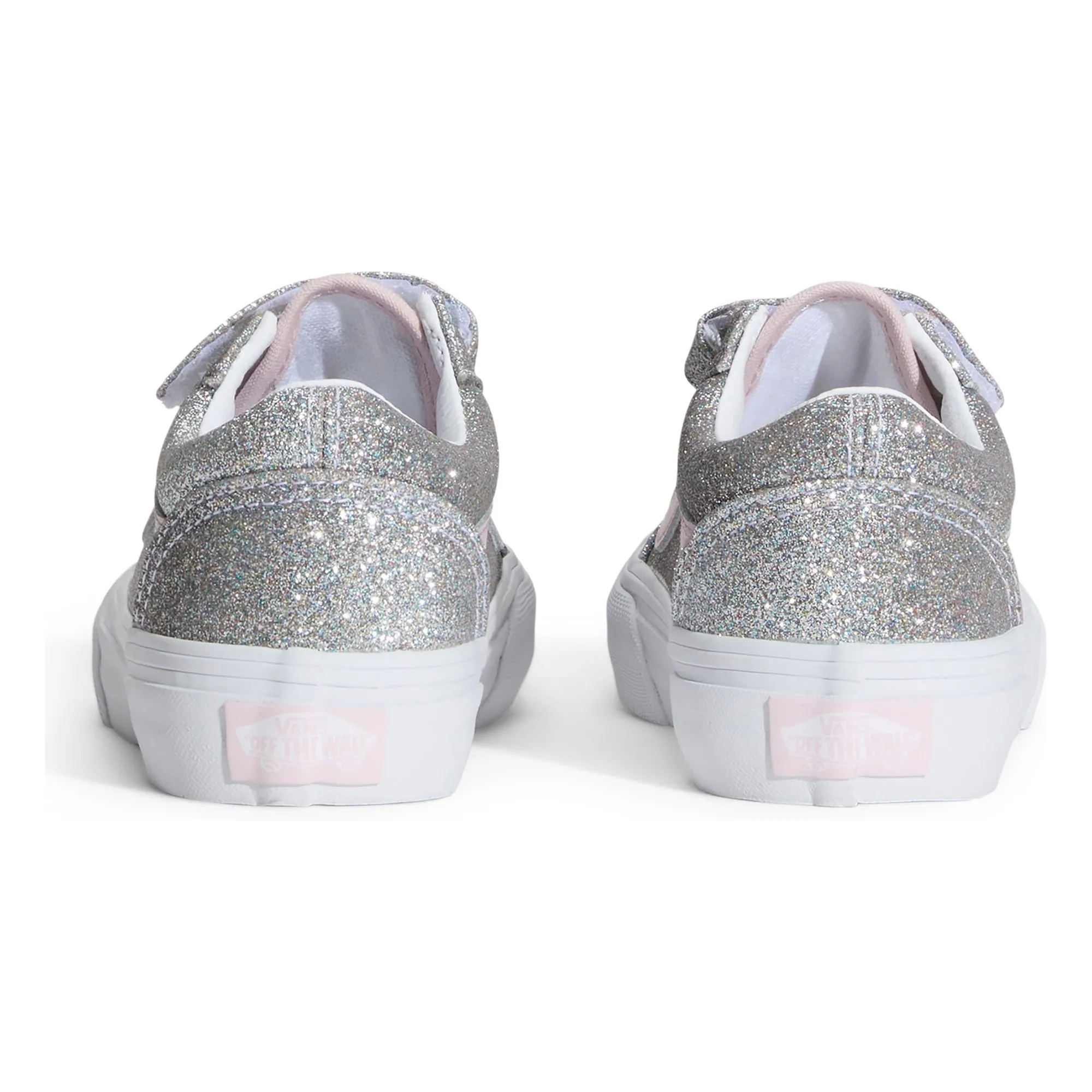 Baskets Scratchs Old Skool V Glitter  | Argenté- Image produit n°2