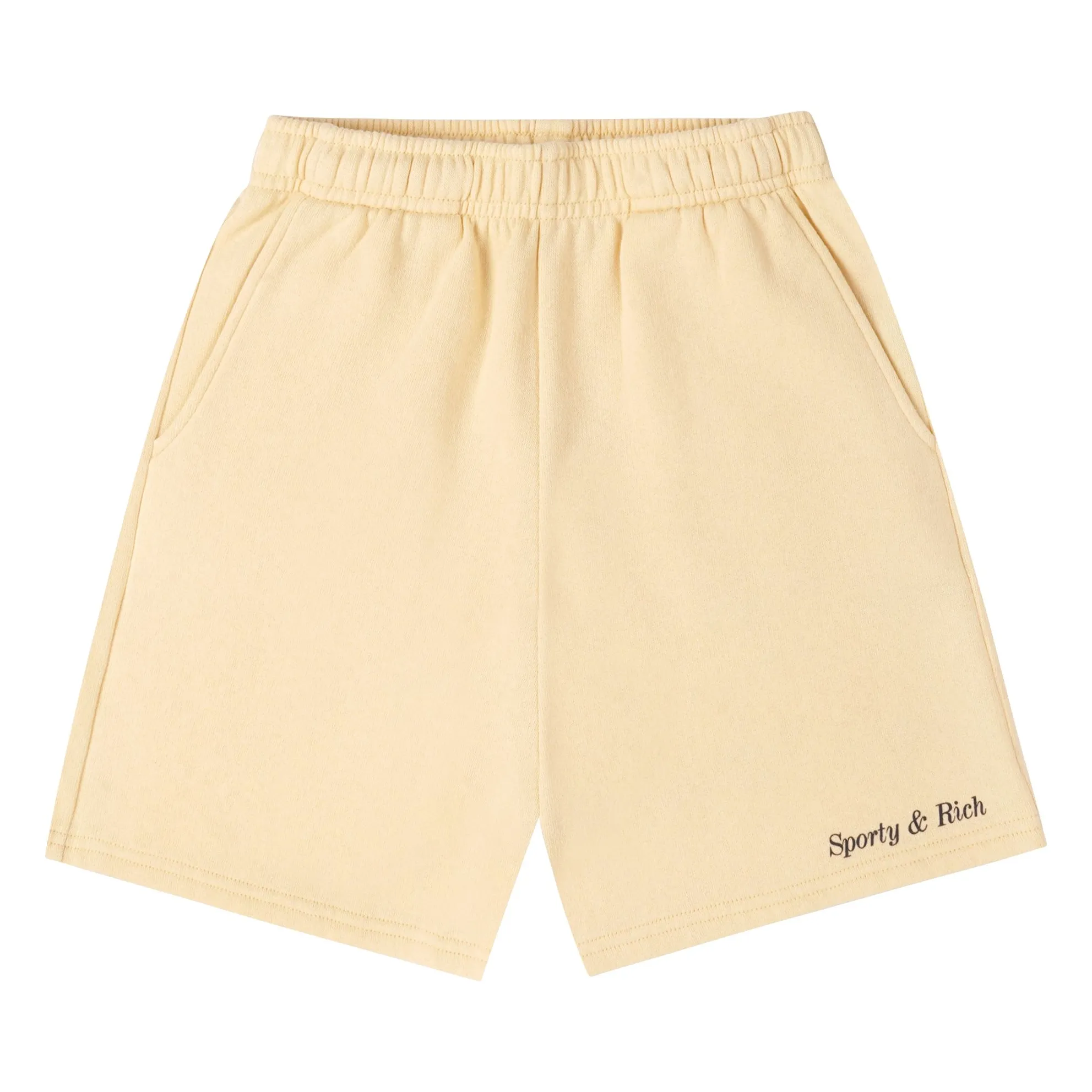 Short Jogger Classic Logo | Jaune pâle- Image produit n°0