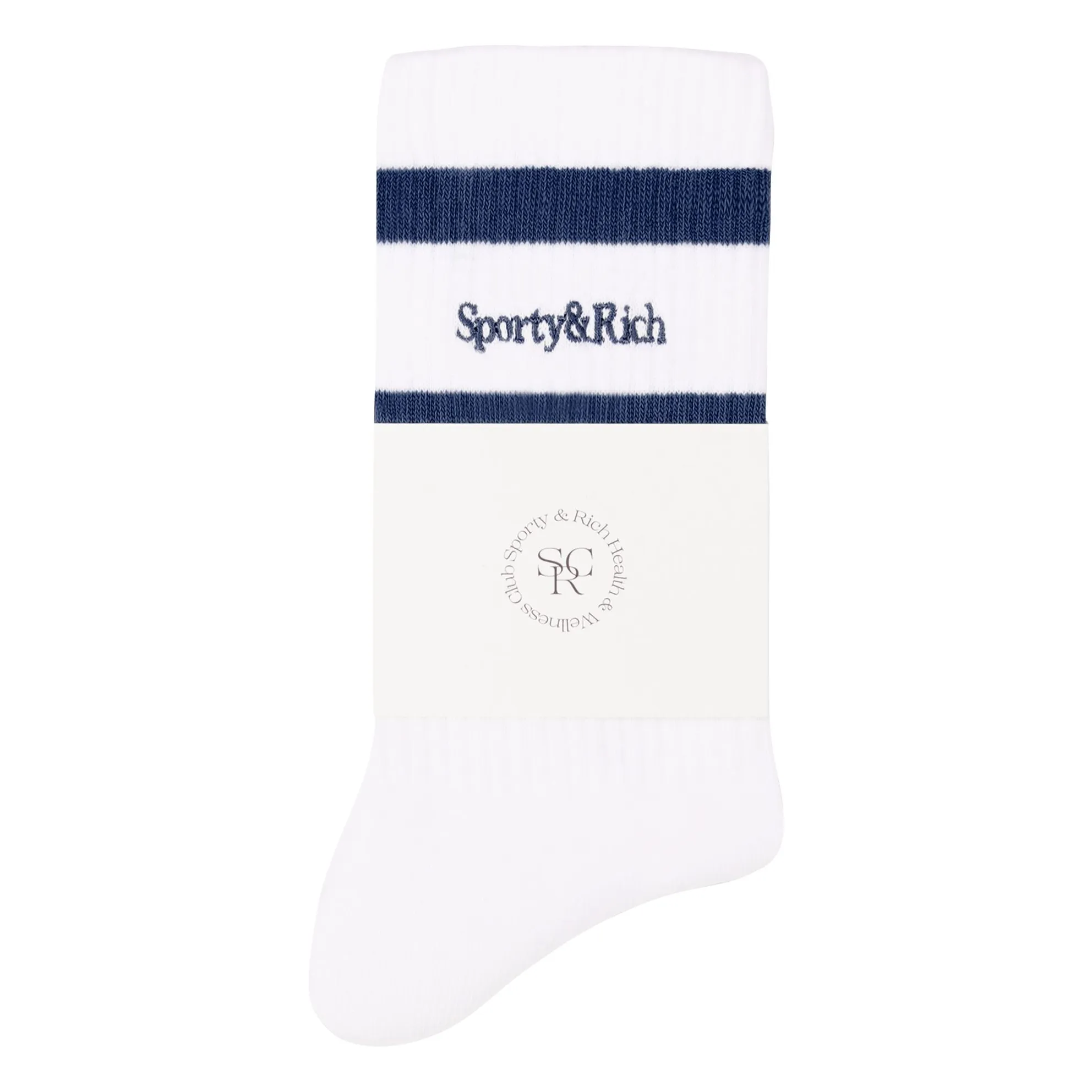 Chaussettes Serif Logo | Blanc- Image produit n°1