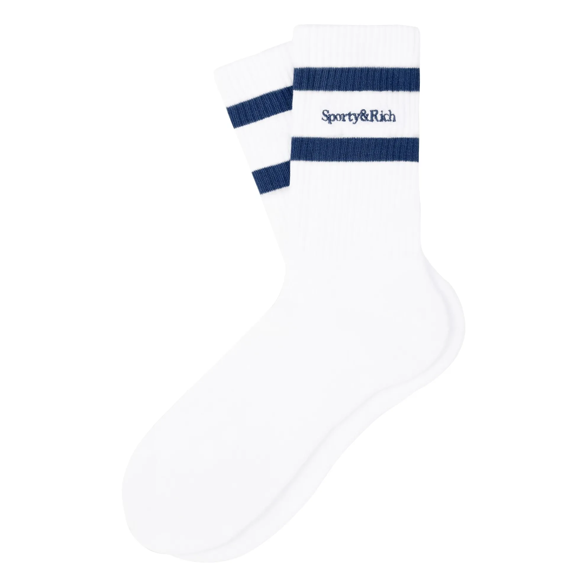 Chaussettes Serif Logo | Blanc- Image produit n°0