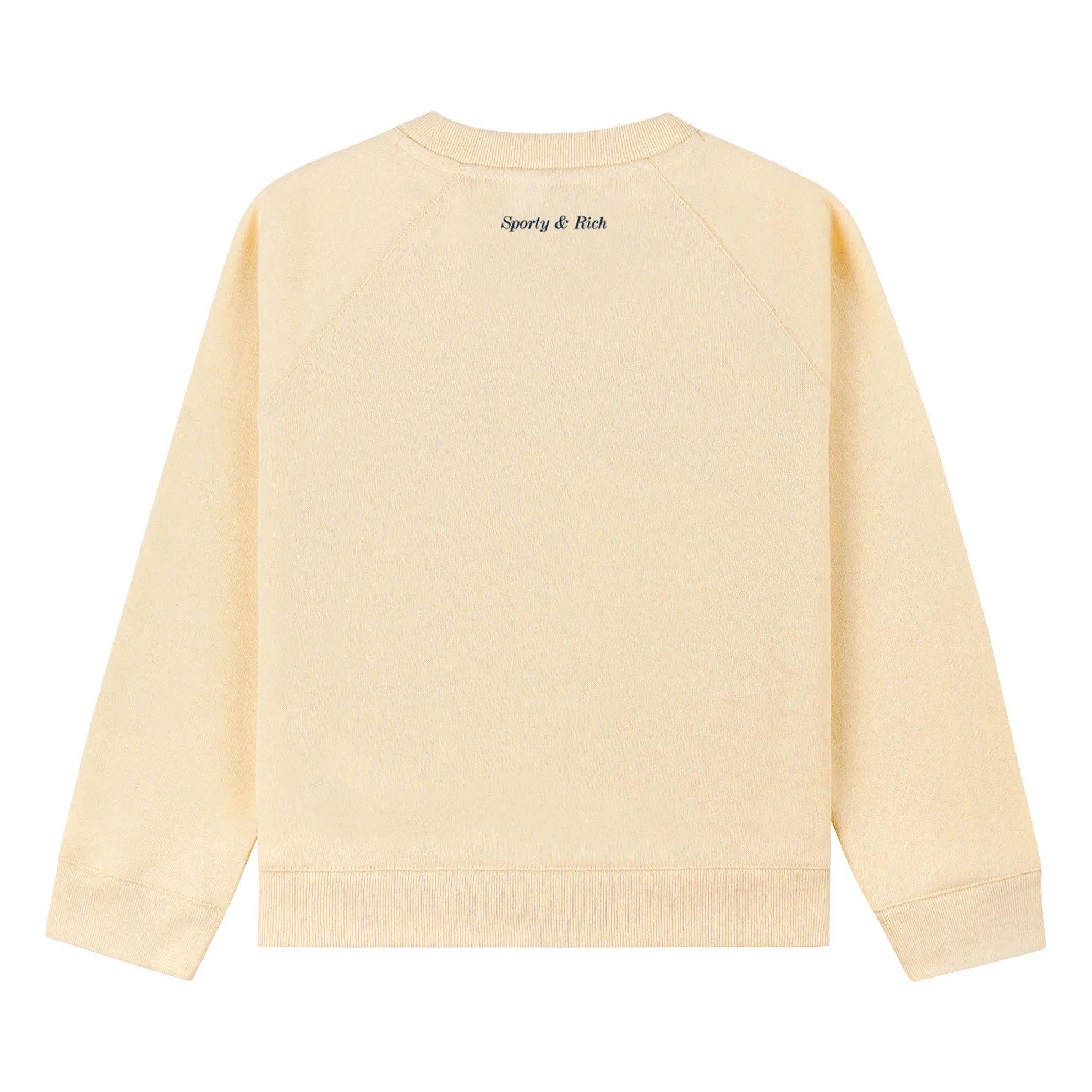 Sweat Be Nice | Jaune pâle- Image produit n°2