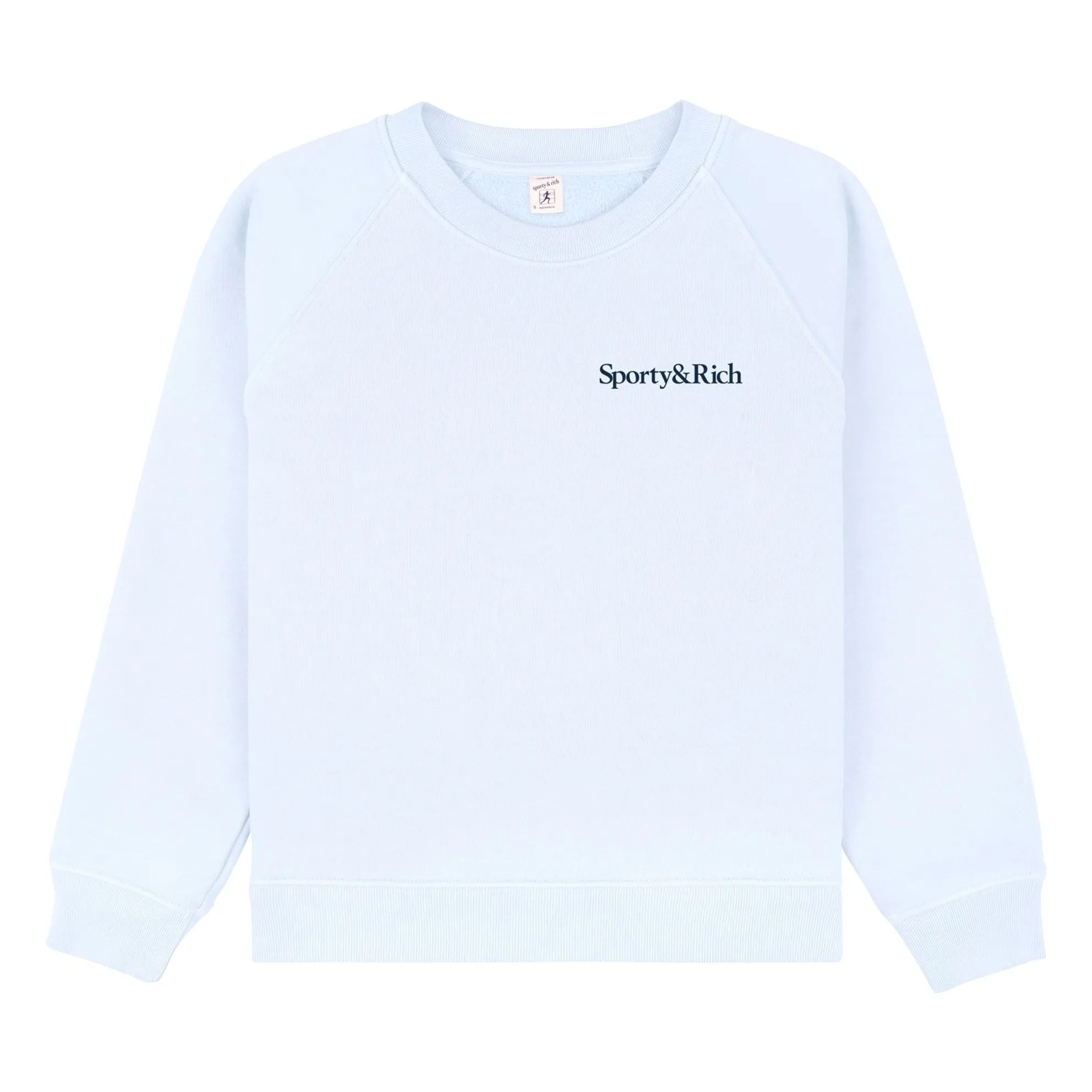 Sporty & Rich Light Blue Sweat Play Tennis