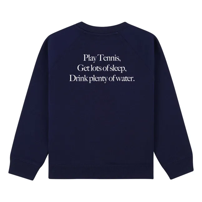 Sweat Play Tennis | Bleu foncé