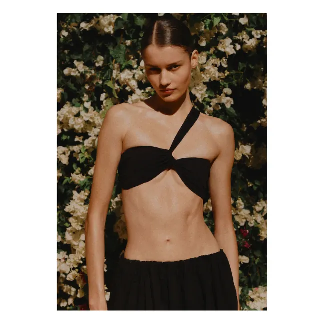 Haut de Maillot Le New Asymetric | Noir