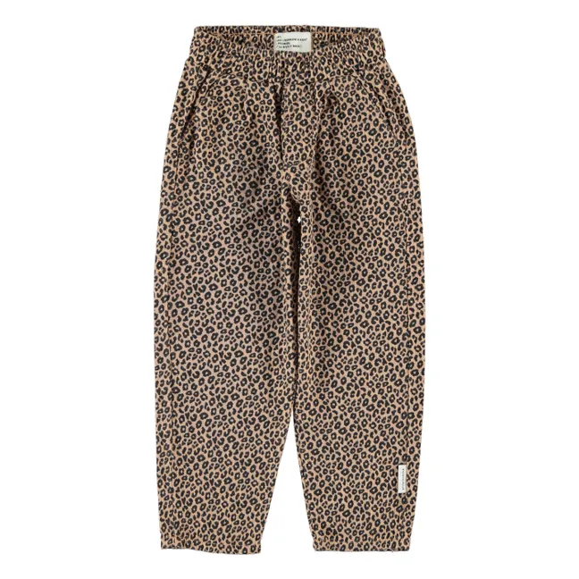 Pantalon Léopard | Brun