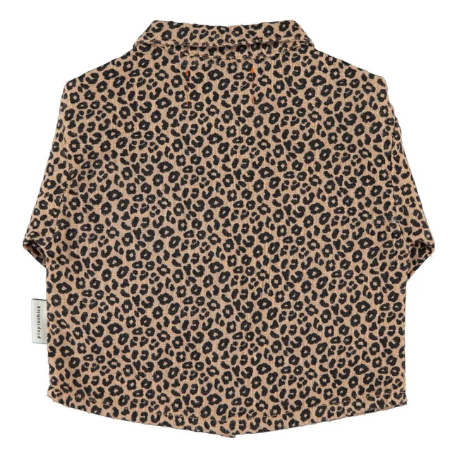 Camisa de leopardo | Marrón