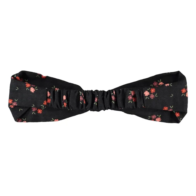 Diadema de flores | Negro