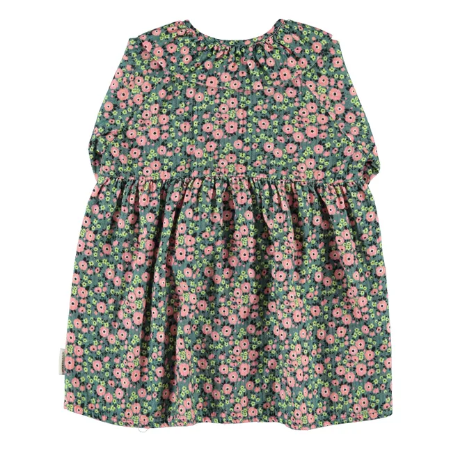 Robe Fleurie | Vert