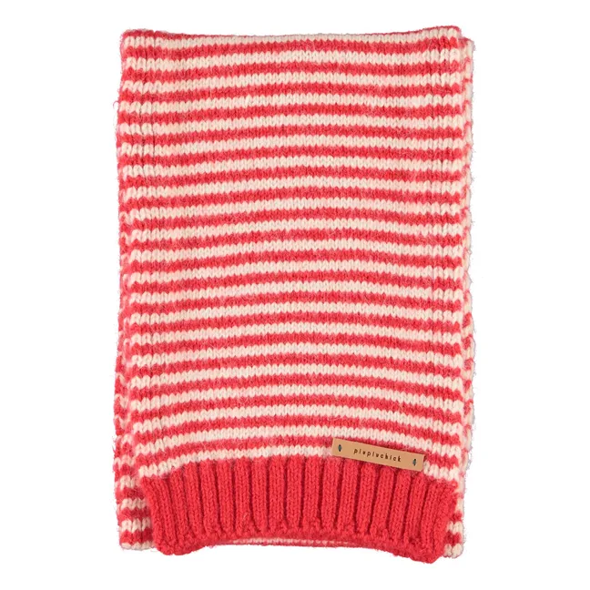 Striped Scarf | Red