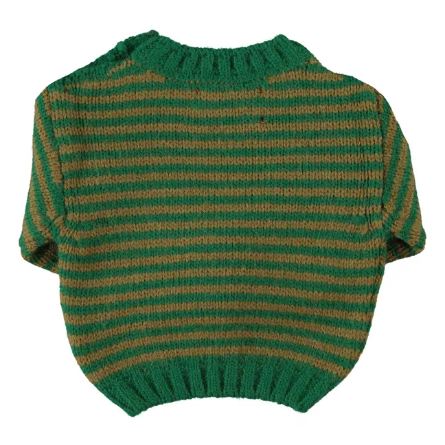 Striped Sweater | Green