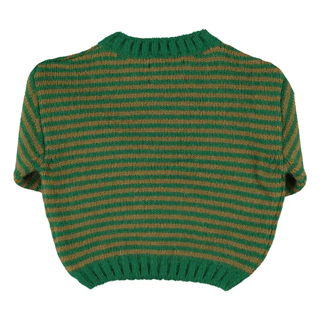 Striped Sweater | Green