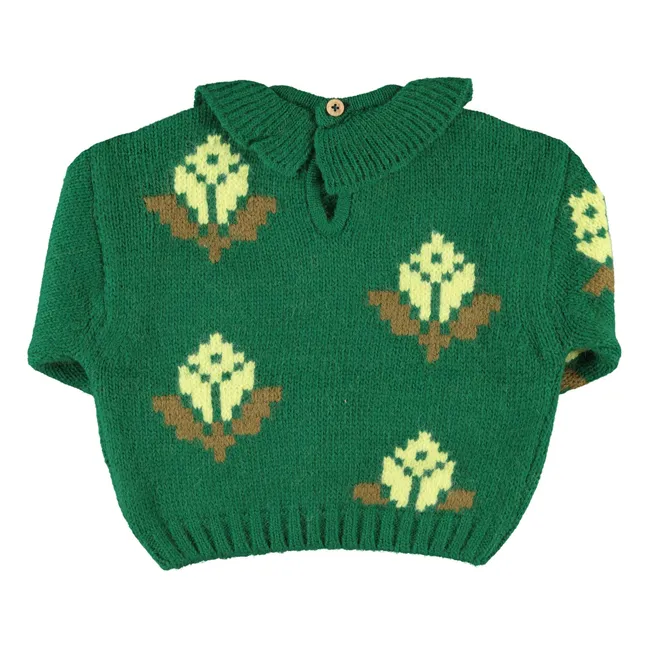 Jersey floral | Verde