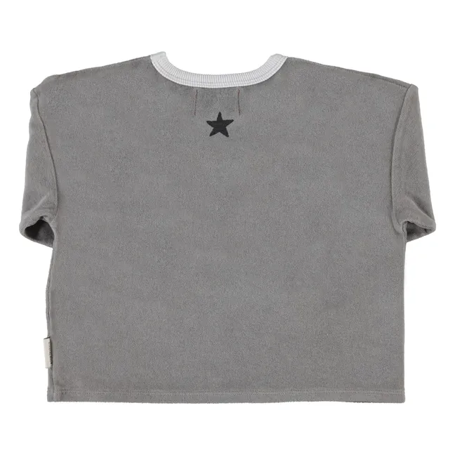 T-shirt School Trip Eponge Coton Bio | Gris