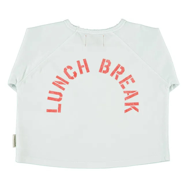 T-shirt Lunch Break | Gris clair