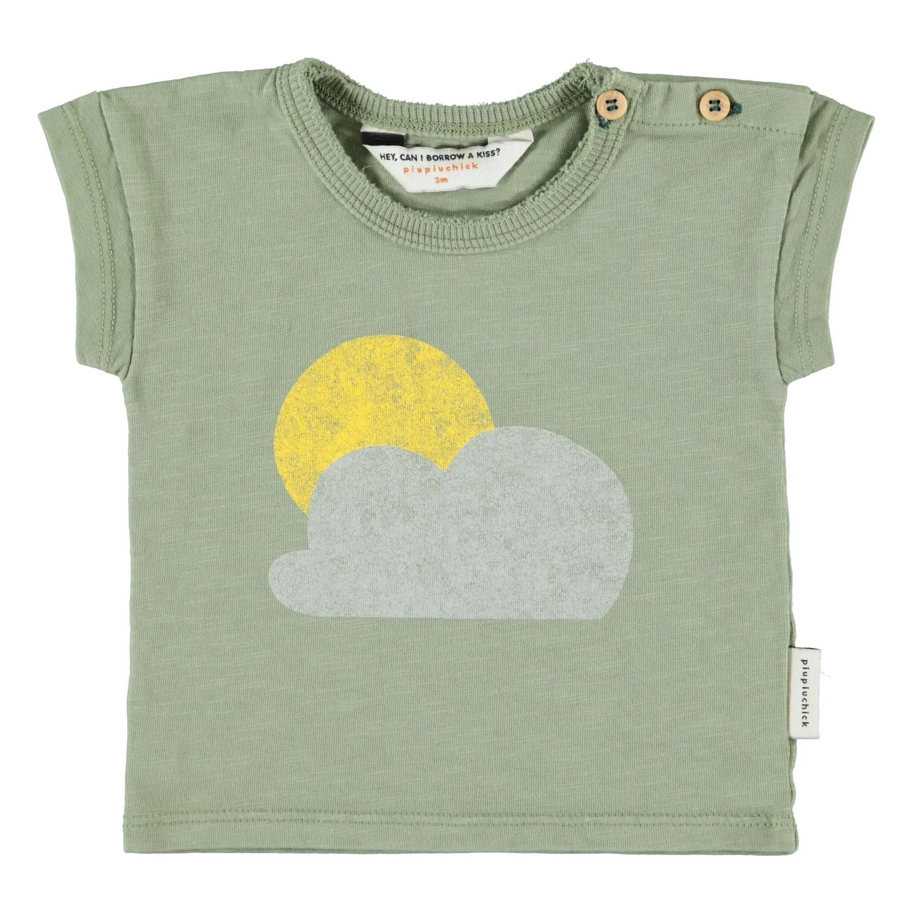 T-shirt No Bad Weather | Vert- Image produit n°2