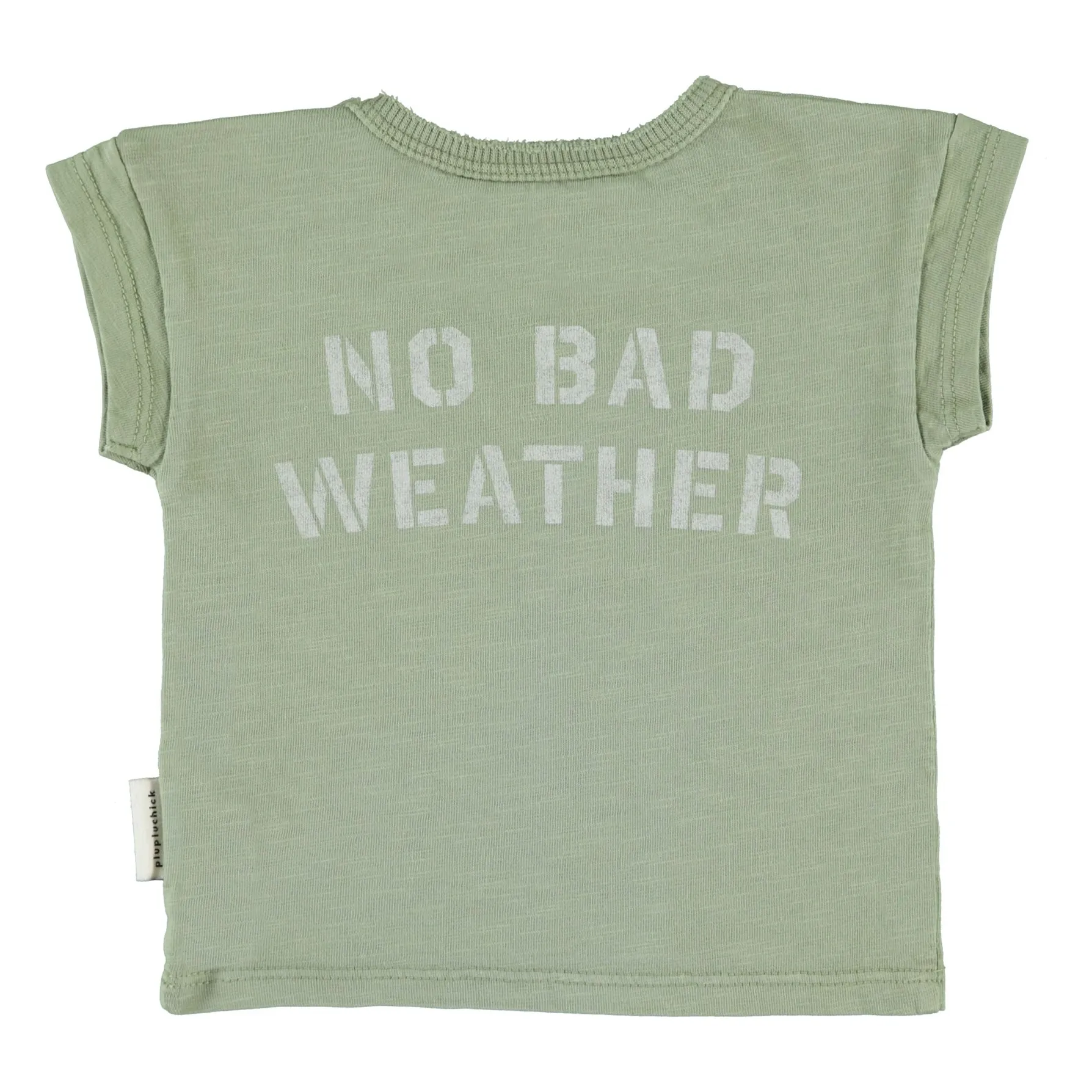 T-shirt No Bad Weather | Vert- Image produit n°3