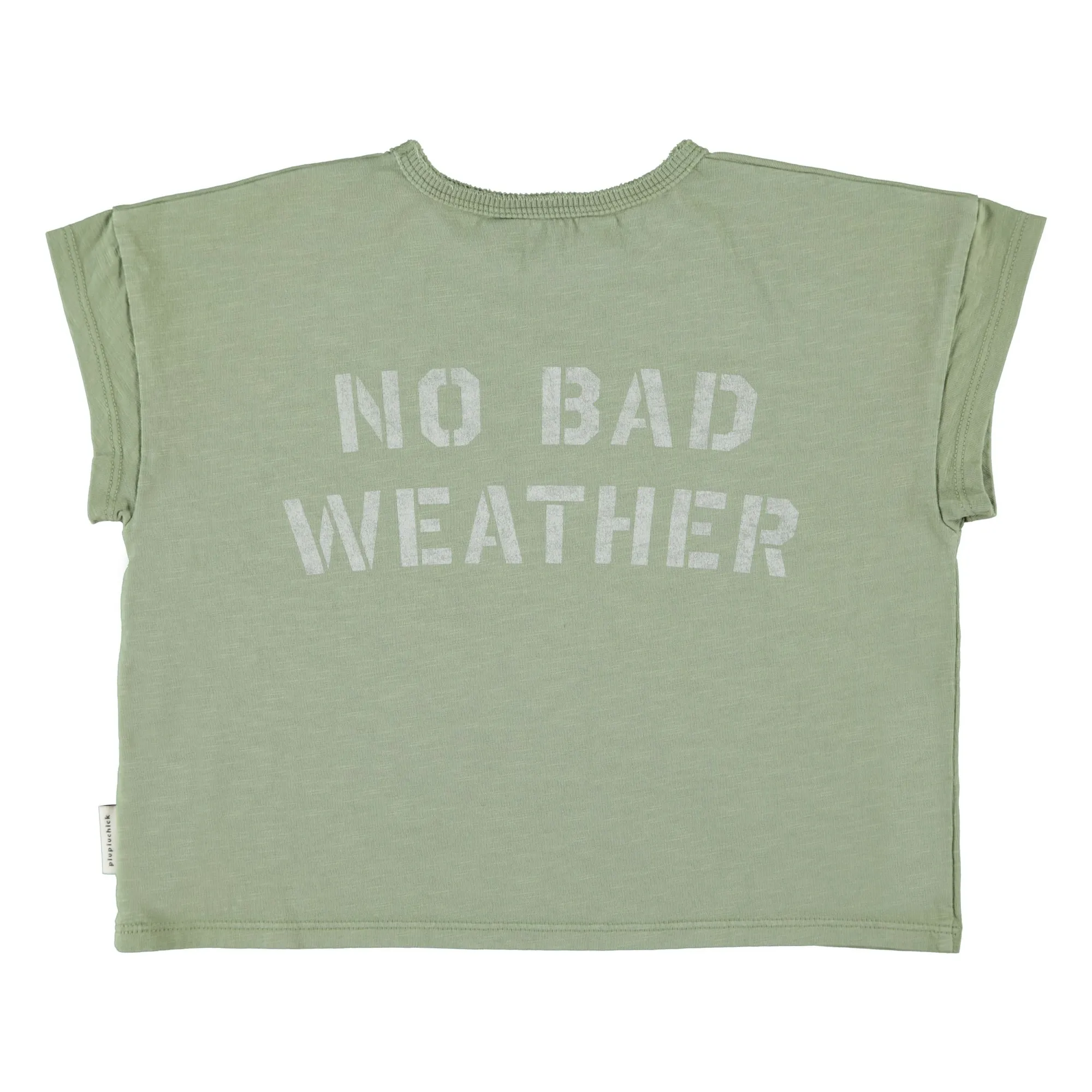 T-shirt No Bad Weather | Vert- Image produit n°1