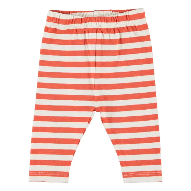 Legging Rayé | Orange