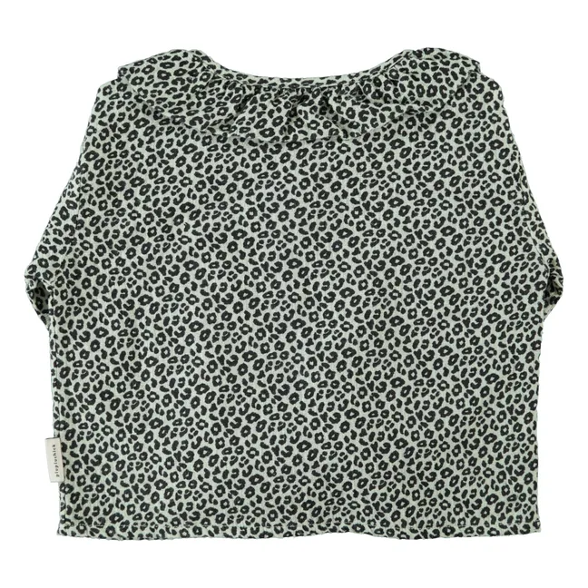 Blouse Léopard | Vert