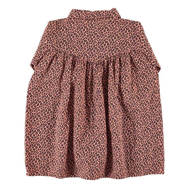 Vestido de leopardo | Rosa