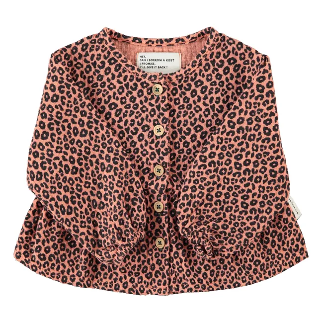 Blouse Léopard | Rose