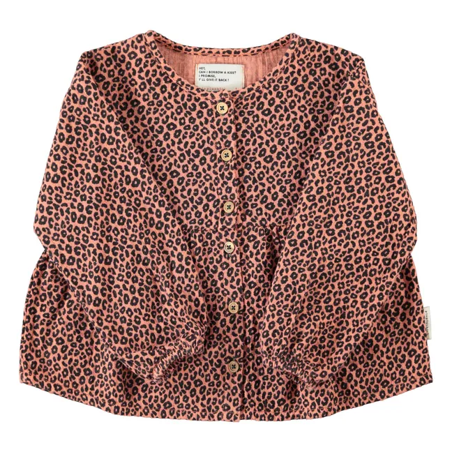 Blouse Léopard | Rose