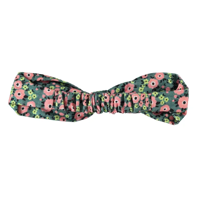 Diadema de flores | Verde