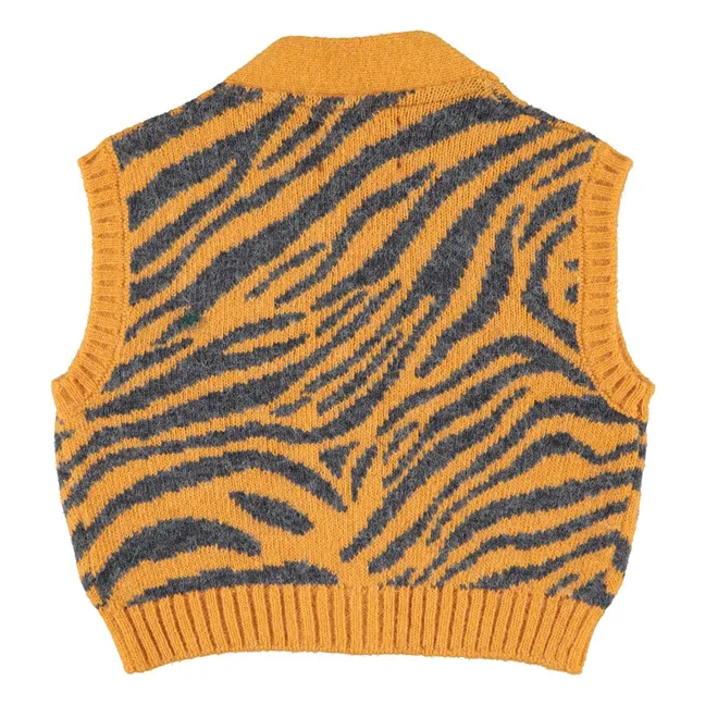 Chaleco sin mangas Zebra | Naranja