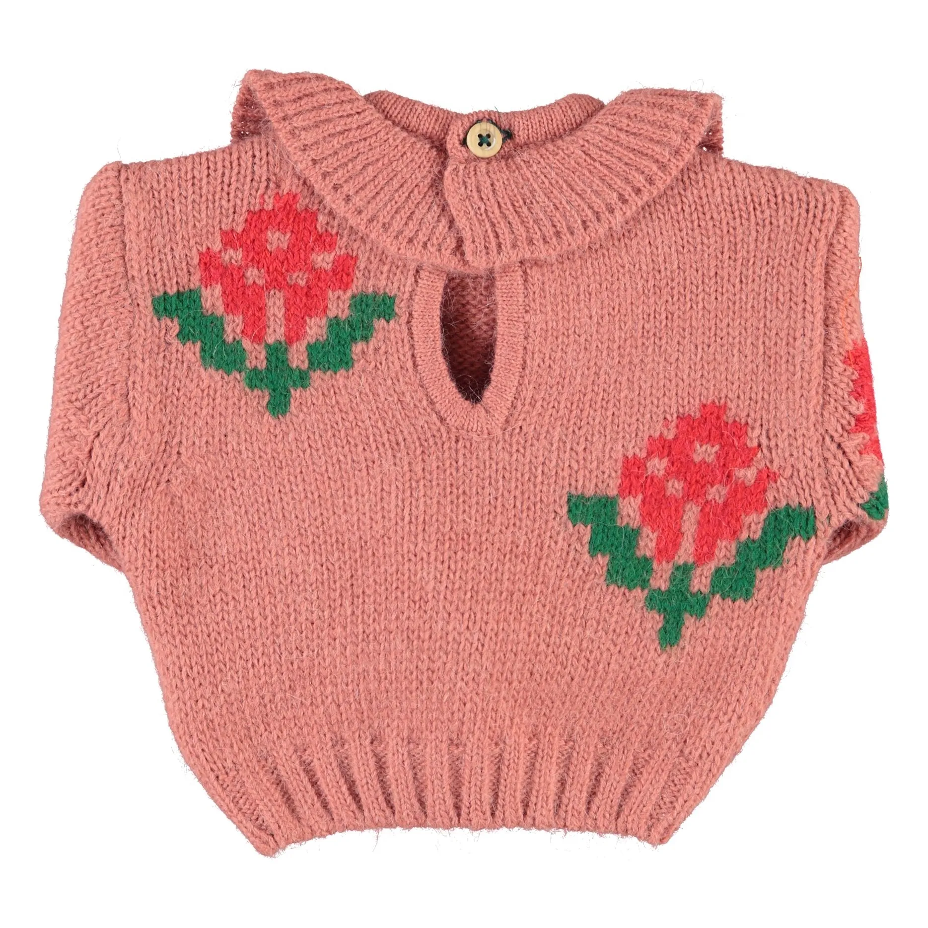 Pull Fleuri | Rose- Image produit n°6