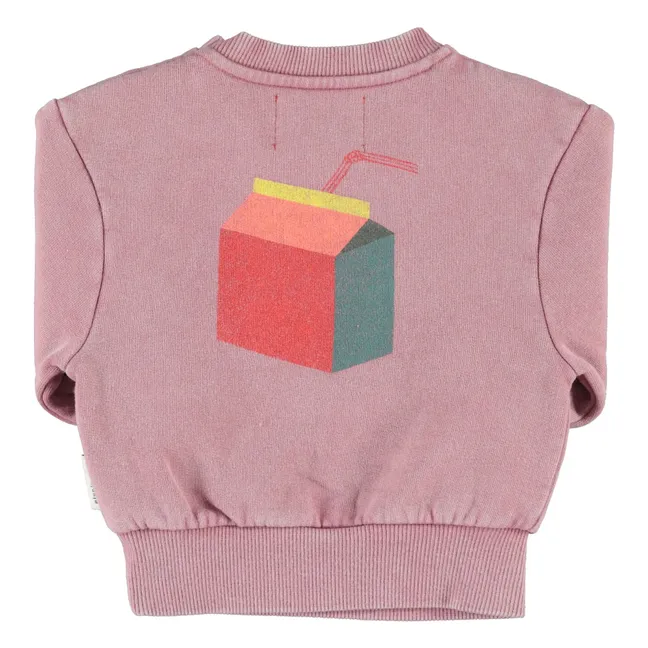 Sweat Lunch Break Coton Bio | Rose