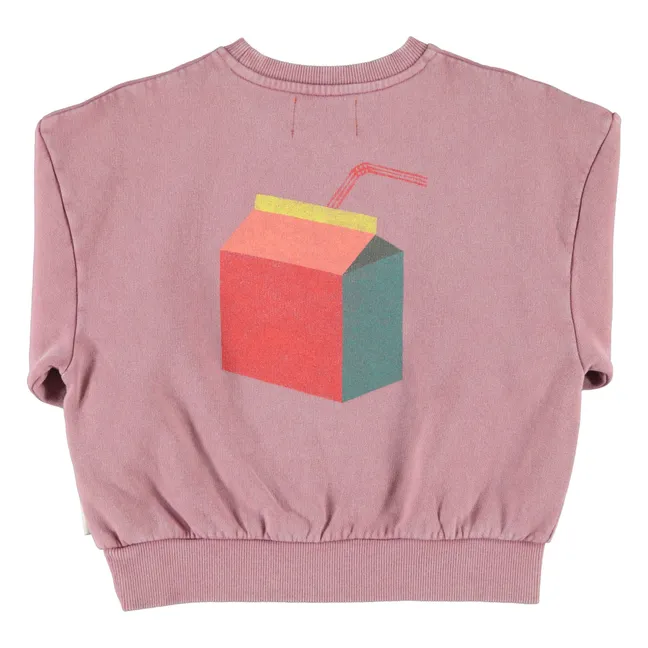 Sweat Lunch Break Coton Bio | Rose