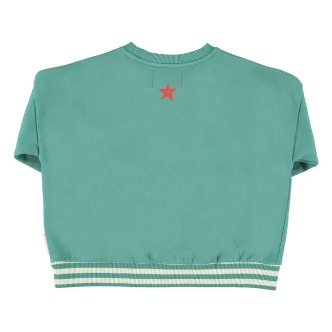 Here We Go Sweat Organic cotton | Green
