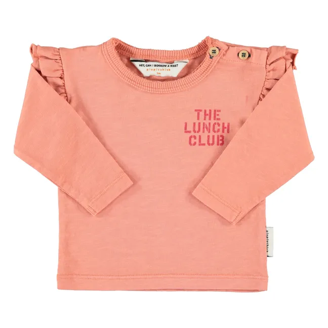 Camiseta The Lunch Club | Coral