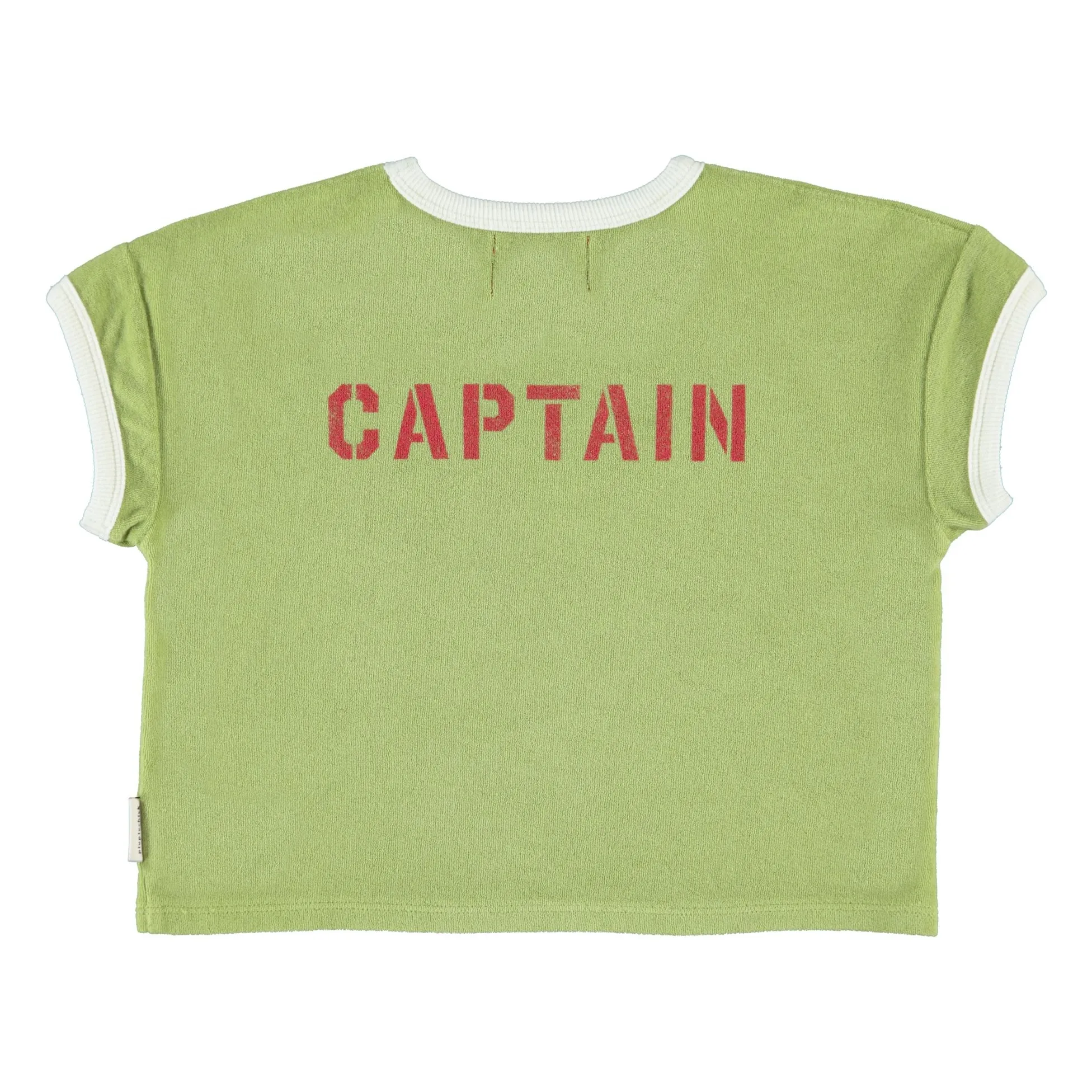 T-shirt Captain Eponge Coton Bio | Vert- Image produit n°3