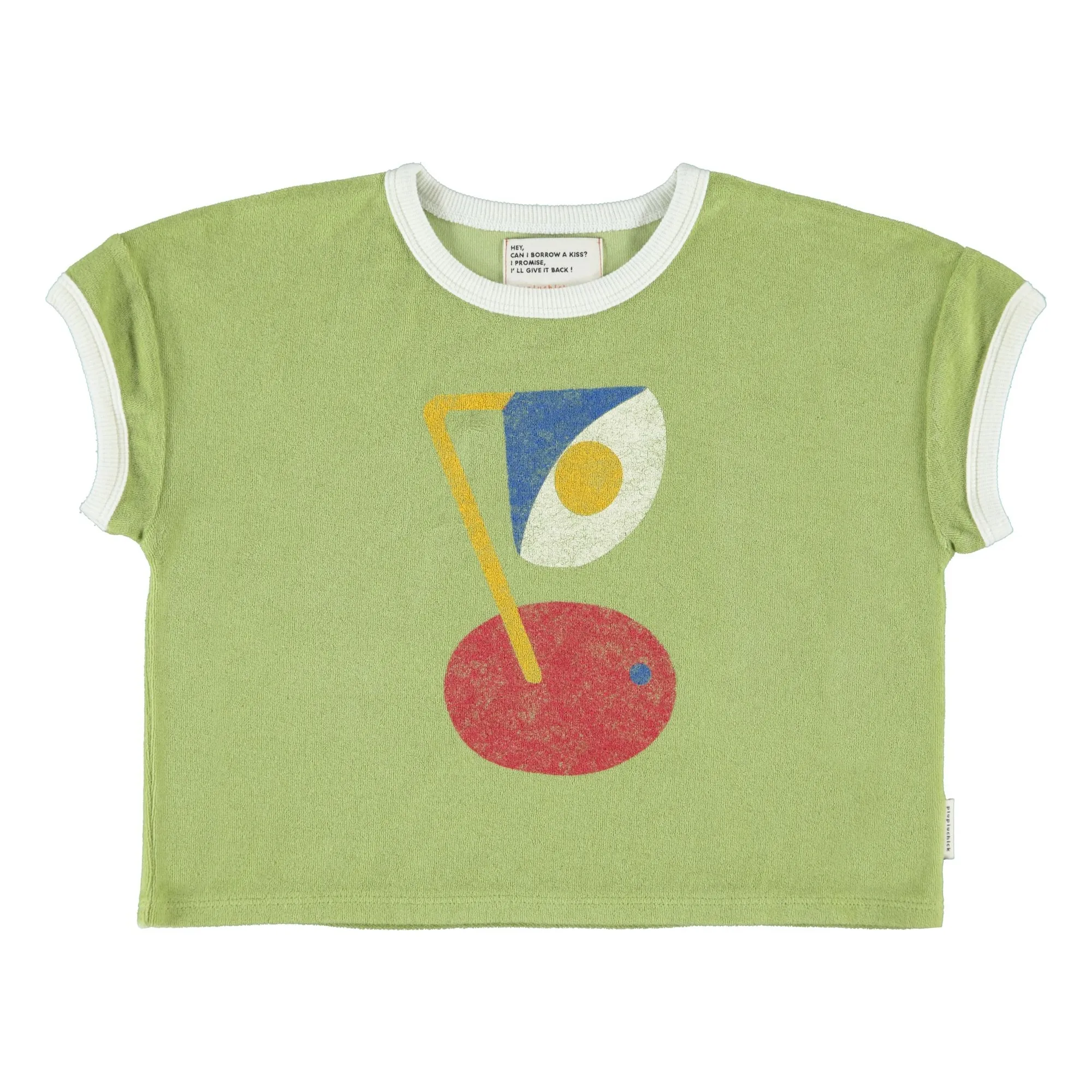 T-shirt Captain Eponge Coton Bio | Vert- Image produit n°0